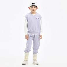 스파오키즈 아동 자수 3 조끼 상하세트382