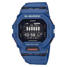[지샥 G-SHOCK] GBD-200-2DRR 트레이닝 시리즈 블루투스 블루 스퀘어 전자시계
