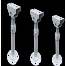 CCTV폴대 외부 감시카메라 거치대 현관 CCTV 브라켓, 1개, 150-300cm, 상세페이지 참고