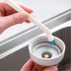 주방 밀폐용기 틈새솔 세척브러쉬 8p 물병솔 병닦는솔 병세척브러쉬 보틀수세미 유리컵세척, 1개