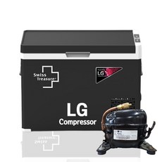 LG콤프레셔 듀얼 인버터 차량용 냉장고 캠핑 차박 트럭 냉장고 40L, LG콤프레셔 차량용 냉장고, LG콤프 냉장고 50L