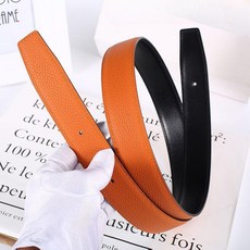 소가죽 벨트 끈 정장 교체 통가죽 에르메스호환 고급 남자 교체끈