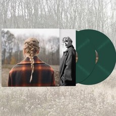 테일러 스위프트 Taylor Swift LP 엘피판 - evermore Transparent Green Explicit (미국 발송) - 테일러스위프트lp