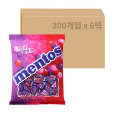 멘토스 어쏘티드 후르티 믹스 츄잉캔디 C1117, 810g, 6개입