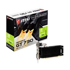 MSI 지포스 GT730 D3 2GB LP 무소음 그래픽카드 N730KHL