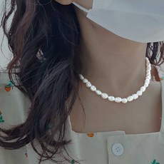 바로크담수진주목걸이