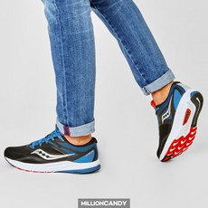 써코니 재즈 22 데일리 캐주얼 운동화 런닝화 조깅화 S20567-25 블루 블랙 299290