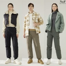 NnF SK 단독! 남녀공용 오리털 퀼팅 팬츠 1종