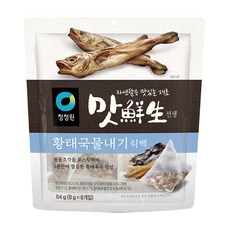 청정원 맛선생 황태국물내기 티백 64g x2개, 2개