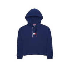 [타미힐피거] L/S 드롭 숄더 후드티 딥블루 TP2T0123-DBL