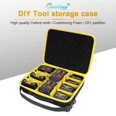 배터리 배터리 공구 파티션 상자 보관 휴대용 Waitley 케이스 액세서리 방수 운반 ect 캔 Dewalt 전동 저장, 1개