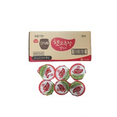 일회용 순창 햇고추장 맛나 10gx500개 1회용 고추장 업소용, 500g, 1개