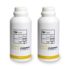 노루페인트 바니쉬 무광 1L, 2개