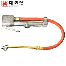 대원금속 타이어 게이지 에어 공기압 구찌 주입기, 04.DW-203, 1개
