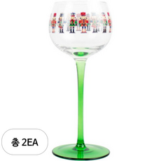마시피렌체 병정 스몰 와인잔 그린, 165ml, 2개