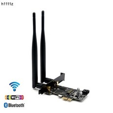 [해외] 네트워크 카드 M.2 WIFI 어댑터카드 PCIE 1X WIFI AC 5 GHZ 5 GHZ 어댑터 2X 5DBI WIFI 안테나 키 A NGFF M.2 WIFI 블루투스, 상세내용표시