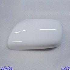 타 아우리스 2006 2012 백미러 커버 리버스 미러 하우징 쉘 자동차 액세서리, White Left, 3) White Left