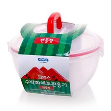 코멕스 바이오킵스 수박화채보관용기 핸들형, 4L, 1개