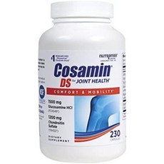 Nutramax 코사민 DS Cosamin, Cosamin DS, 1개, 230정 - 아시아티코사이드