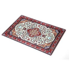 Peleg Design Rugboard 주방용 강화 유리 도마 다목적 장식 내열성 비산 방지 서빙 트레이 24.4 x 36.6cm9.6 14.5인치, 1개