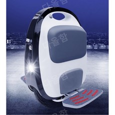  외발전동휠 대리운전 외발휠 단일바퀴, 흰색 512wh 속도40km 배터리50km, 72V 이상 