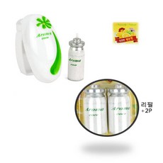 화장실 분사형 터치 방향제 상큼한 레몬향(+리필2P), 13ml