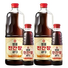 샘표 진간장 금F3 1.7L+500ml 1개