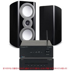 Tangent 탄젠트 Ampster BT II+CD II+MISSION 미션 ZX2 북셀프 하이파이패키지, 블랙 - 탄젠트cd