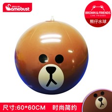 라인투명비치볼