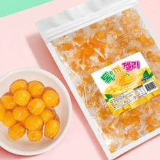 [과일 농축액 30%] 톡까먹는 젤리 1kg 과일 망고맛 대용량 벌크 과즙 학교간식, 1개