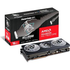 파워컬러 헬하운드 AMD 라데온 RX 7900 GRE 그래픽카드 16GB GDDR6