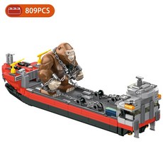 전문가 아이디어 몬스터 메카 기계 고질라 Moc 모델 빌딩 블록 영화 액션 Figrues Toys, [07] Stytle 08