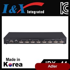 KVM IDX 44 국산 DVI 4대4 매트릭스 분배기 멀티포멧 VGA kvm스위치