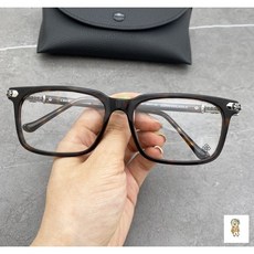 하우스브랜드 초경량 금속테 뿔테 안경 티타늄 가벼운 남녀공용 하금테 a29