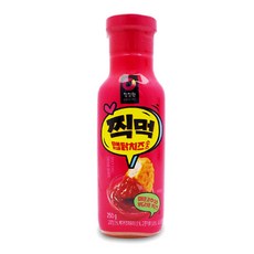 (오지치즈소스) 청정원 찍먹 소스 ~~!!맵닭치즈소스, 1개