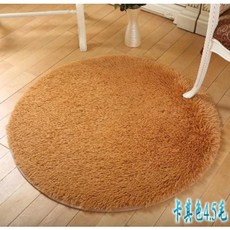통가죽 흔들의자 누워지는 의자 가든카펫 동그란 북유럽 원형카펫 침실 매쉬업 인스 의자침대, 01 지름 80센티 일반, 01 카키색