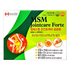 엠에스엠 조인트케어 포르테 180정 (6개월분) MSM1550mg+Vit.D, 1개