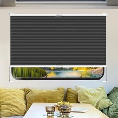 LazBlinds RV 도어 창문 블라인드 쉐이드 탑다운 바텀업 (TDBU) RV 캠퍼 여행 트레일러용 RV 셀룰러 쉐이드 모터홈 도어 윈도우 햇빛 가리개 너비 35.6cm(, 26" W x 24" L, 1개