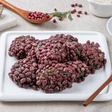 [시루조아] 굳지않는 통팥 오메기떡 500g 10개입, 1개