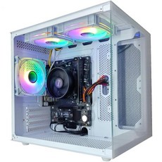 데스크탑 컴퓨터 업무용 본체 게이밍 게이밍PC AMD 라이젠 5 5600G 6코어 3.9최대 4.40GHz 프로세서 16GB DDR4 3200MHz RAM 512GB NVMe, SUV900W2 - 5600라이젠