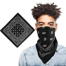 남성 & 여성을위한 Casoty Face Bandana 1 팩 Bandanas 대형 손수건-Big Pa