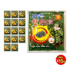 김병장 붙이는핫팩 핫보온대 핫손난로 핫발난로, 발난로 2매입 15개, 15개