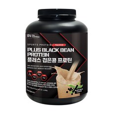 빅뉴트리션 플러스 검은콩 프로틴 2kg (WPC 64.7% + WPI 20%) /단백질보충제, 1개