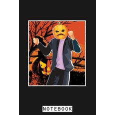 (영문도서) Pumpkin Mask Halloween Trick Or Treat Horror Gift Notebook: Planner Diary 6x9 120 Pages Jo... Paperback, Independently Published, English, 9798724630320