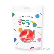 [룰루핑거] 룰루핑거클레이 단체용 (10g 30개) 빨강 1C-01-303
