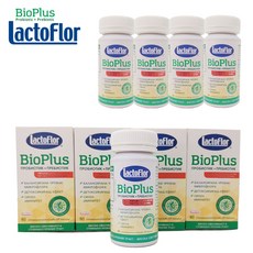 락토플로어 불가리아 천연 면역력 유산균 (Ractoflor BioPlus) 60X4통 세트 (4개월분), 4개