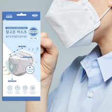 참고은 국내생산 KF94 황사 방역 마스크 대형 식약처허가, 화이트, 100개, 1개입
