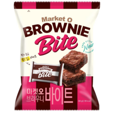 오리온 마켓오 브라우니 바이트, 640g, 1개