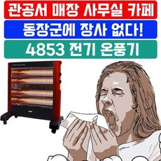 [O]더 추워지면 후회한다 후끈 후끈 4단 전기 온풍기, 상세페이지 참조