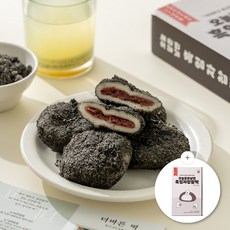 무케렌시아_식품 더바른떡 흑임자찹쌀떡 960g 1박스 원산지 : 상세설명/기본정보참고